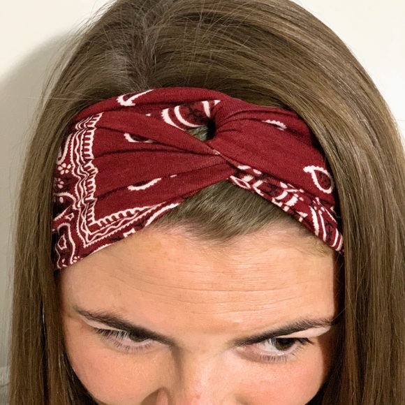 🌳twisted yoga bandana print headband🌳 - Picture 3 of 6